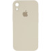 Чохол Silicone Case Square Full Camera Protective (AA) на Apple iPhone XR (6.1") (Бежевий / Antigue White)