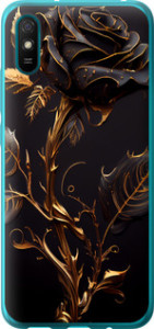 Чохол Троянда 3 на Xiaomi Redmi 9A