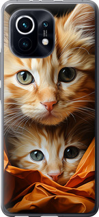 Чехол Котики 2 для Xiaomi Mi 11