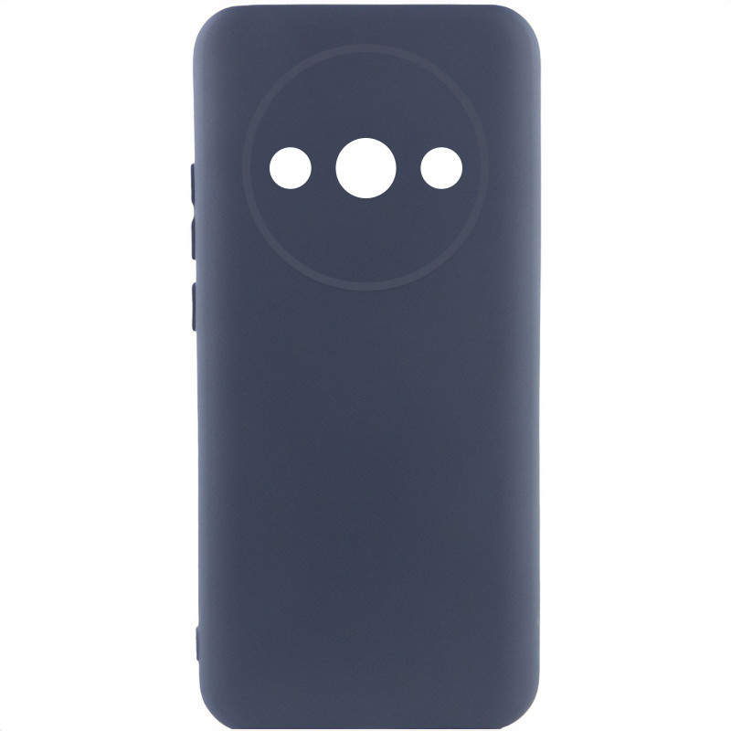 Чехол Silicone Cover Lakshmi Full Camera (A) для Xiaomi Redmi A3 (Синий / Midnight Blue)