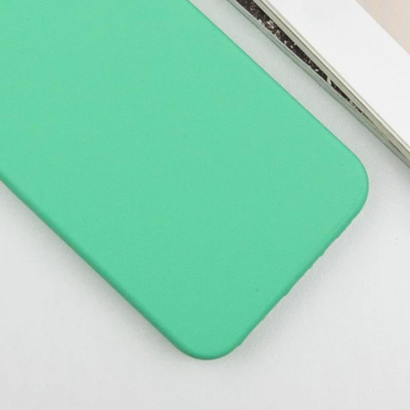 Фото Чохол Silicone Cover Lakshmi Full Camera (AA) на Xiaomi Redmi Note 14 Pro 4G/5G (Ментоловий / Mint) на vchehle.ua