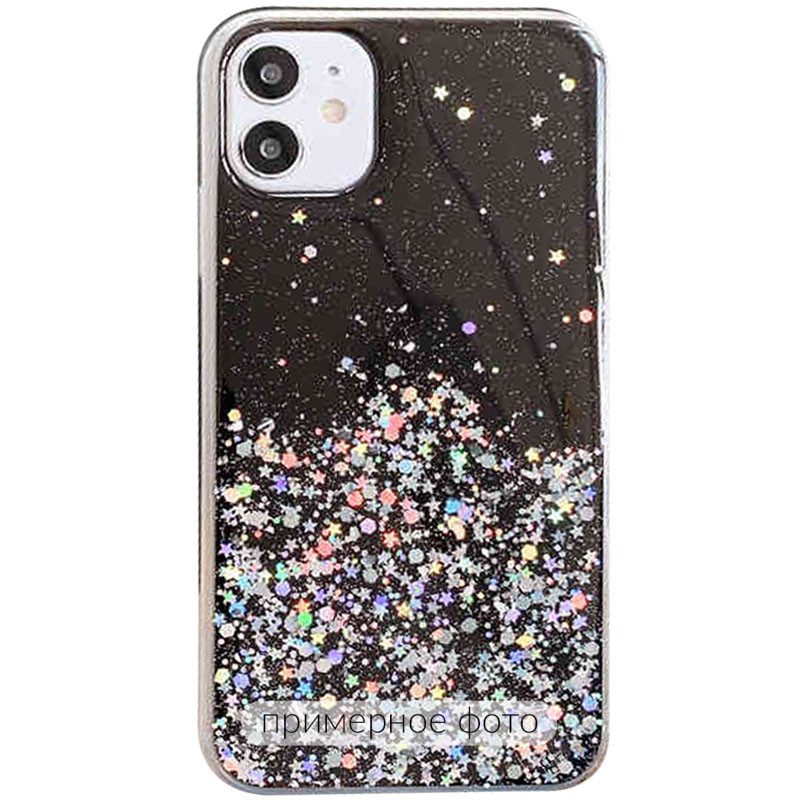 

TPU чохол Star Glitter на Samsung Galaxy A02s (Чорний) 1122660