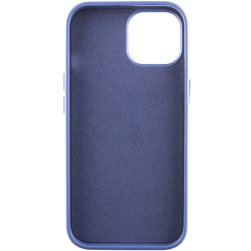 Чохол TPU+Glass Sapphire Midnight Open Camera with Magnetic Safe на Apple iPhone 15 (6.1") (Синій / Deep navy) в магазині vchehle.ua