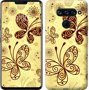 

Чохол Гарні метелики на LG V40 ThinQ 688297