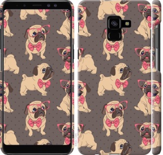 

Чохол мопсики 2 на Samsung Galaxy A8 Plus 2018 A730F 731269