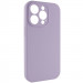 Фото Чохол Silicone Case Full Camera Protective (AA) NO LOGO на Apple iPhone 15 Pro (6.1") (Бузковий / Lilac) на vchehle.ua