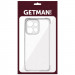 TPU чохол GETMAN Ease logo посилені кути Full Camera на Motorola Edge 50 Neo (Безбарвний (прозорий)) в магазині vchehle.ua