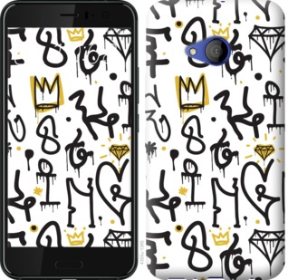 

Чехол Graffiti art для HTC U11 Life 745163