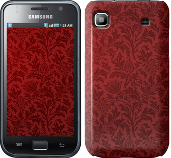 

Чохол Чохол цвета бордо для Samsung Galaxy S i9000 649774