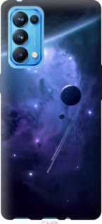 

Чехол Планеты в синем космосе для Oppo Reno5 Pro 1577014