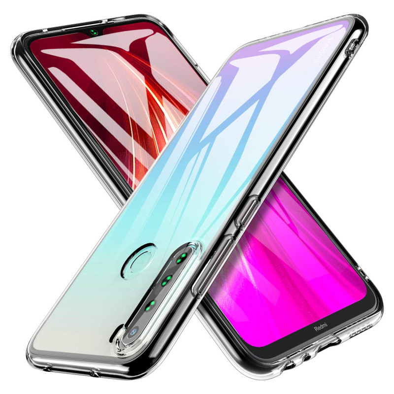 Фото TPU чехол Epic Transparent 1,0mm для Xiaomi Redmi Note 8 / Note 8 2021 (Бесцветный (прозрачный)) в магазине vchehle.ua