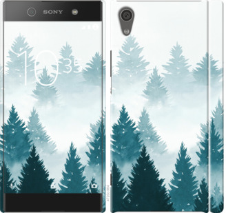 

Чехол Акварельные Елки для Sony Xperia XA1 862627