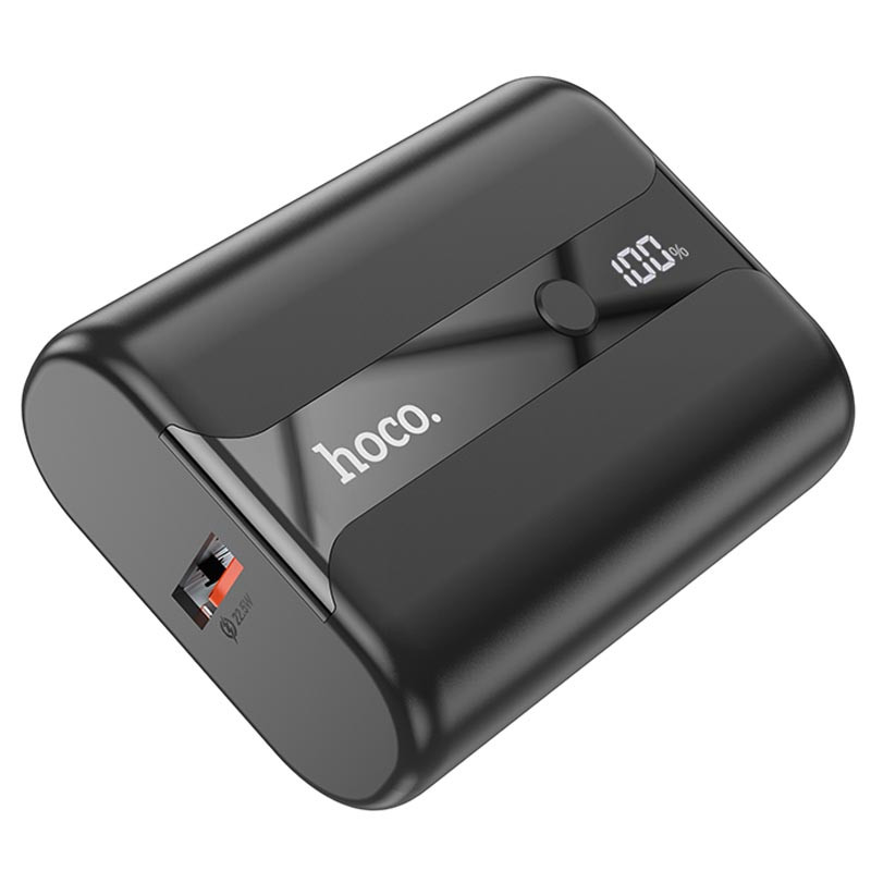 Фото Портативний ЗП Power Bank Hoco Q3 Pro 22.5W+PD20W 10000 mAh (Black) на vchehle.ua