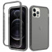 Чехол TPU+PC Full Body с защитой 360 для Apple iPhone 12 Pro Max (6.7") (Черный)