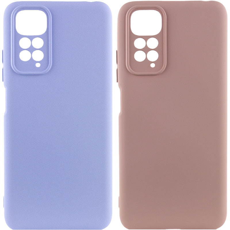 Чехол Silicone Cover Lakshmi Full Camera (AA) для Xiaomi Redmi Note 11 (Global) / Note 11S