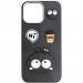 Чохол TPU Leather Toys на Apple iPhone 16 Pro (6.3") (Monster / Black)
