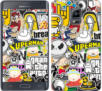 

Чохол Popular logos на Samsung Note Edge SM-N915 627828