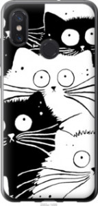 Чехол Коты v2 для Xiaomi Mi8
