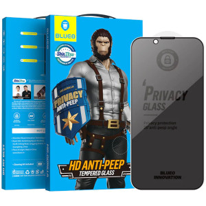 Захисне 2.5D скло Blueo Full Cover Anti-Peep для iPhone 13 Pro Max