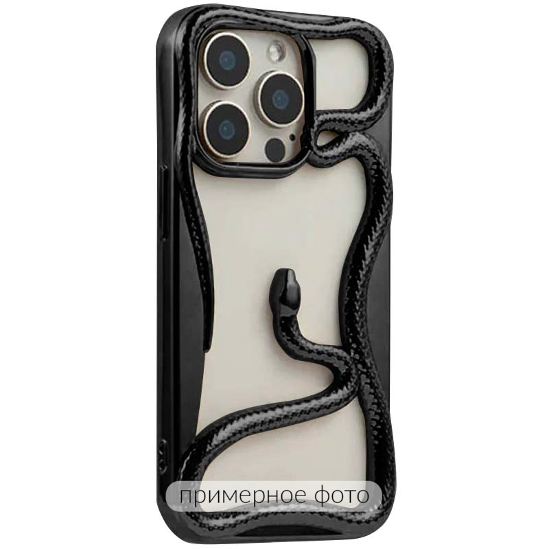 TPU чехол Snake для Apple iPhone 13 / 14 (6.1") (Black)