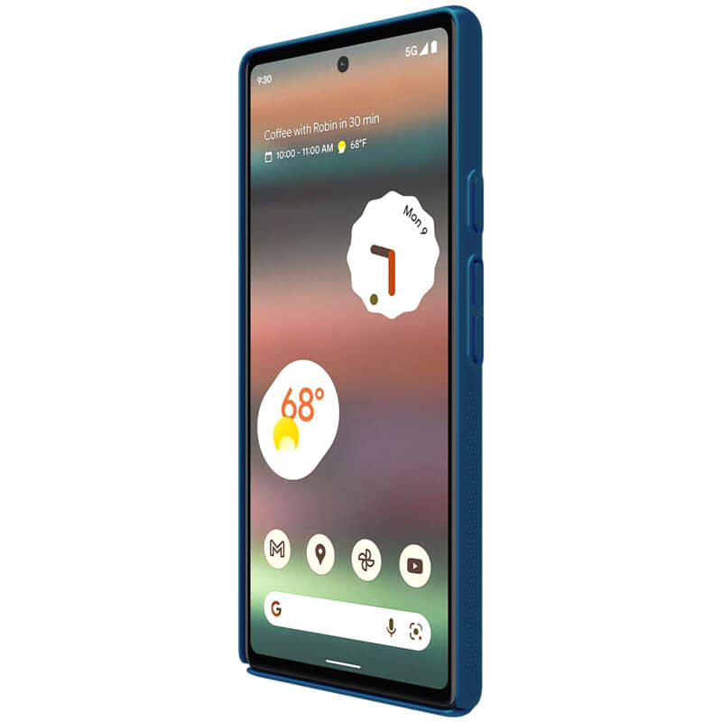 Чехол Nillkin Matte для Google Pixel 6a (Бирюзовый / Peacock blue) в магазине vchehle.ua