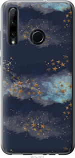 

Чохол Ночь золотые звезды для Huawei Honor 20 Lite 1406298