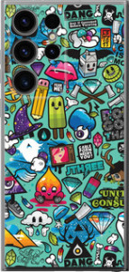 Чехол Стикер бомбинг 1 для Samsung Galaxy S24 Ultra