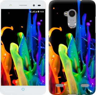 

Чехол брызги краски для ZTE V7 Lite 381597