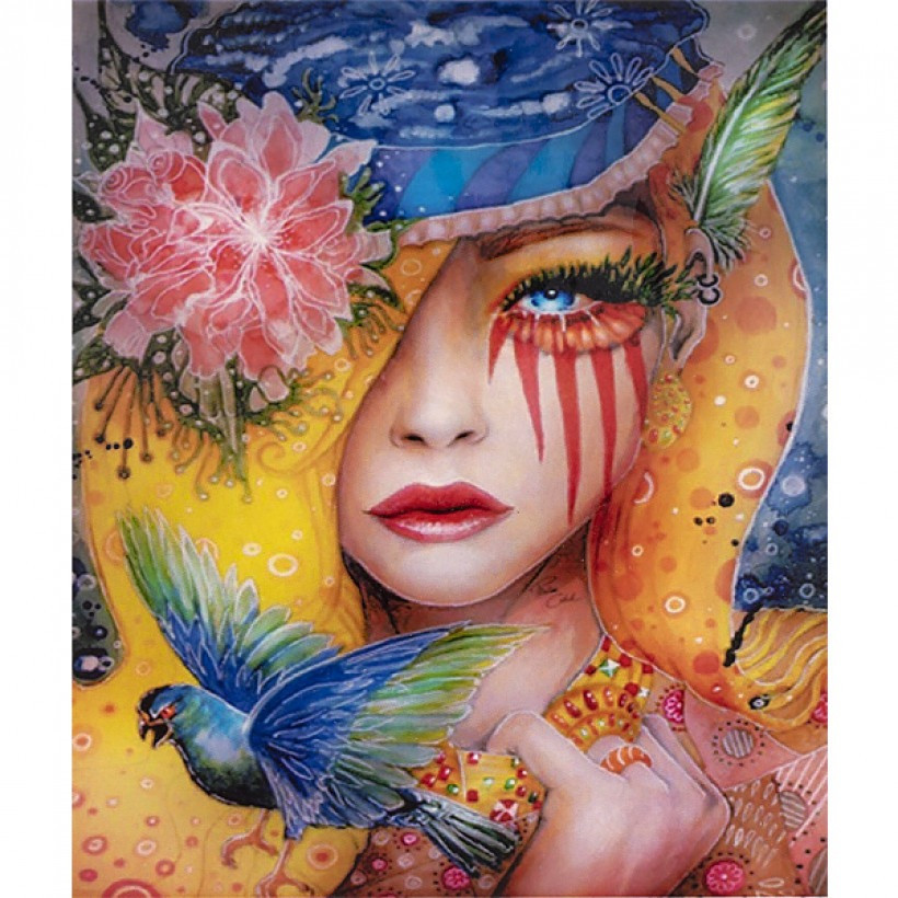 Алмазная мозаика "Эльфийка" 30*40 GM74780 (Разноцветный)