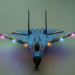 Фото Самолет на радиоуправлении SCHE HW28 SU27 Foam (Blue) на vchehle.ua