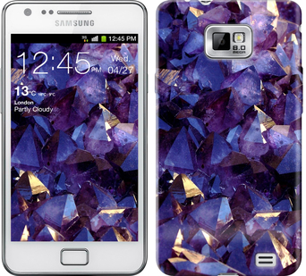 

Чехол Кристаллы для Samsung Galaxy S2 i9100 411344