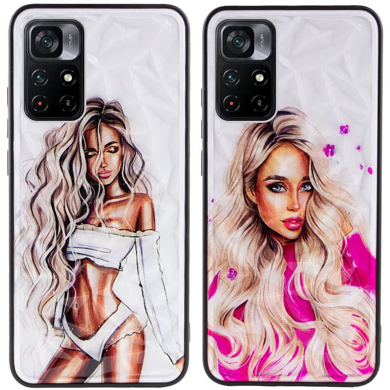 TPU+PC чехол Prisma Ladies для Xiaomi Poco M4 Pro 5G