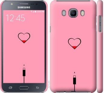 

Чехол Подзарядка сердца1 для Samsung Galaxy J7 (2016) J710F 730032