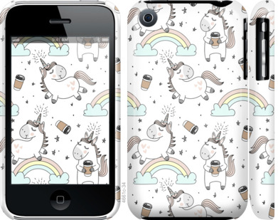 

Чехол Единорог и кофе для iPhone 3Gs 840584