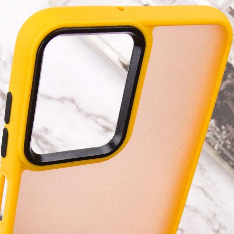 Купить Чехол TPU+PC Lyon Frosted для Motorola Moto G23 (Orange) на vchehle.ua