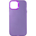 TPU+PC чехол Magic glow with protective edge для Apple iPhone 13 / 14 (6.1") (Purple)