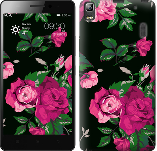 

Чохол Троянди на чорному тлі на Lenovo A7000 546933
