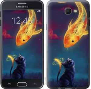 Чехол Кошкин сон для Samsung Galaxy J7 Prime