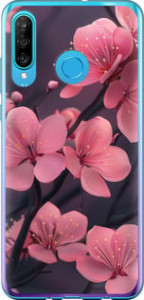 Чехол Пурпурная сакура для Huawei P30 Lite