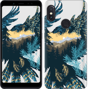 

Чехол Арт-орел на фоне природы для Xiaomi Redmi Note 5 Pro 646408