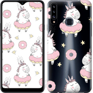 

Чехол Единорожки для Samsung Galaxy A20s A207F 830057