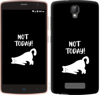 

Чехол Уставший кот для ZTE L5 874710