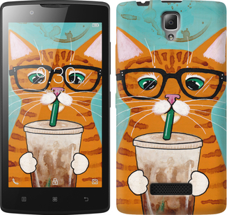 

Чехол Зеленоглазый кот в очках для Lenovo A2010 625229