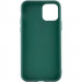 Фото Силіконовий чохол Candy на Apple iPhone 14 (6.1") (Зелений / Forest green) на vchehle.ua