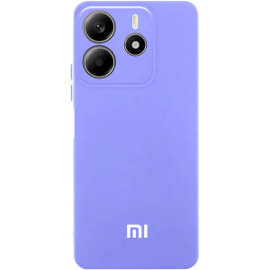 Чохол Silicone Cover Lakshmi Full Camera (AA) with logo на Xiaomi Redmi Note 14 4G (Europe version)