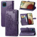 Фото Шкіряний чохол (книжка) Art Case з візитницею на Samsung Galaxy A22 4G / M32 (Фіолетовий) на vchehle.ua