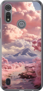 

Чехол Розовые облака для Motorola E6s 1644980