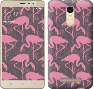 Чехол Vintage-Flamingos для Xiaomi Redmi Note 3