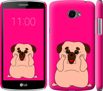 

Чохол Веселий мопс на LG K5 X220 928421