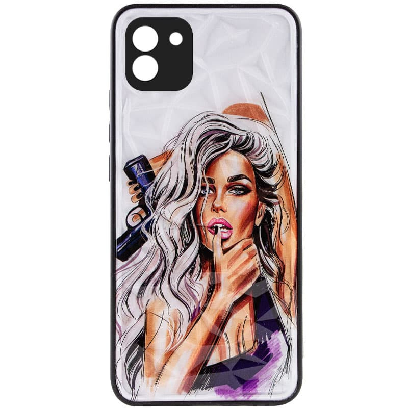 

TPU+PC чохол Prisma Ladies на Samsung Galaxy A03 (Purple) 1264127